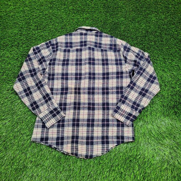Vintage Northwest-Territory Tartan Plaid Button Shirt Small 19x27 80s 90s - Picture 4 of 10
